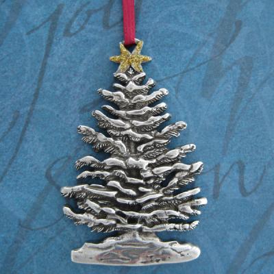 Snowy Tree Ornament