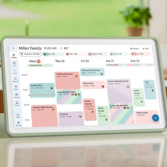 Skylight Calendar | The Digital Calendar for Busy Families - Classic Sage