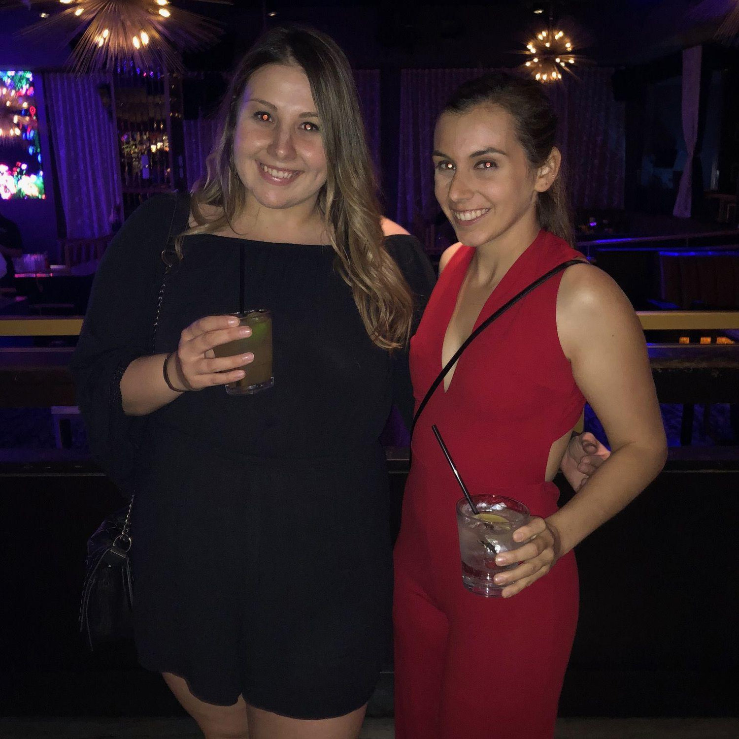 Me with one of my bridesmaids, Kristy!