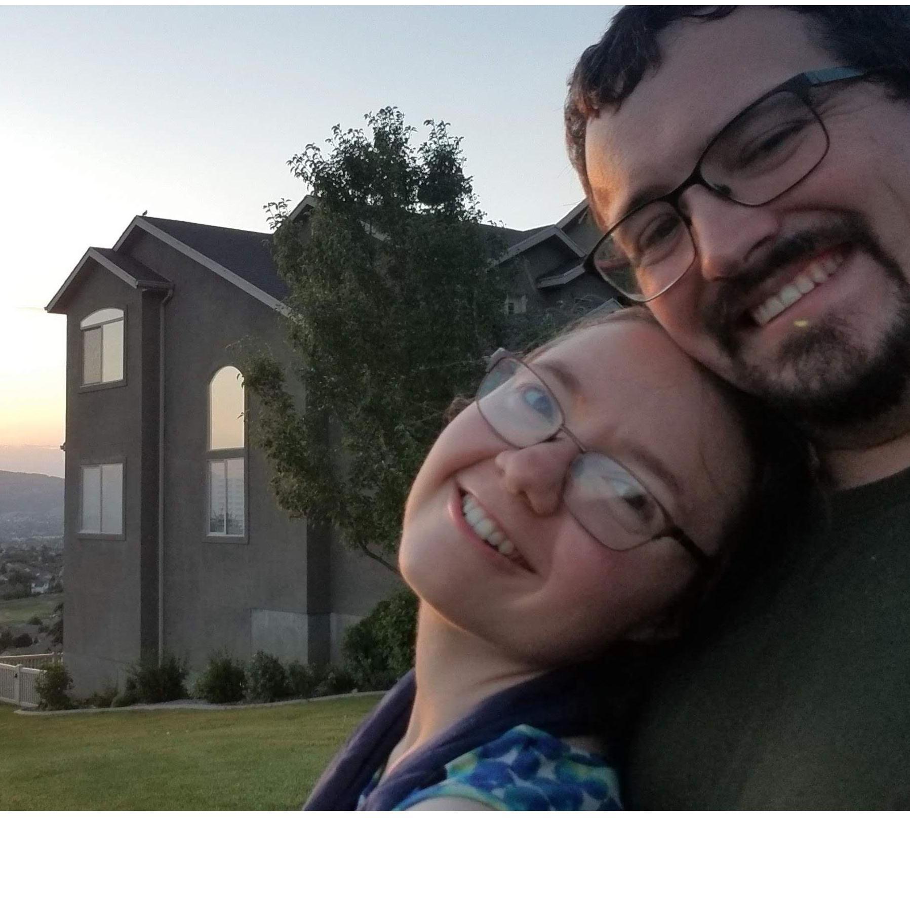 Josh surprised Zandi by taking her to a good place for a beautiful sunset. We got bitten by mosquitoes but the beautiful time together was well worth it.