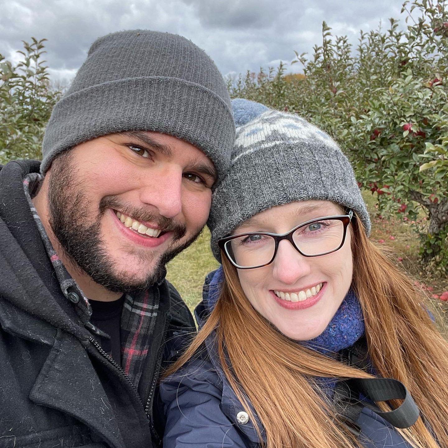 I had finally tested negative for COVID, so we went apple picking. We then went to Mancini's for dinner and said "I love you" for the first time.
