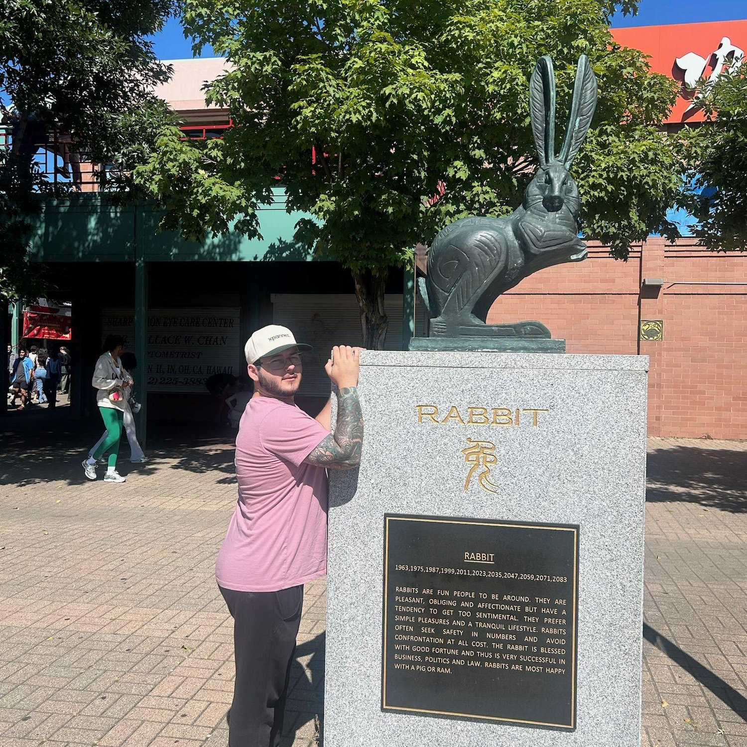 Posing with the Zodiac