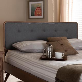Palina Mid-Century Modern Upholstered Headboard