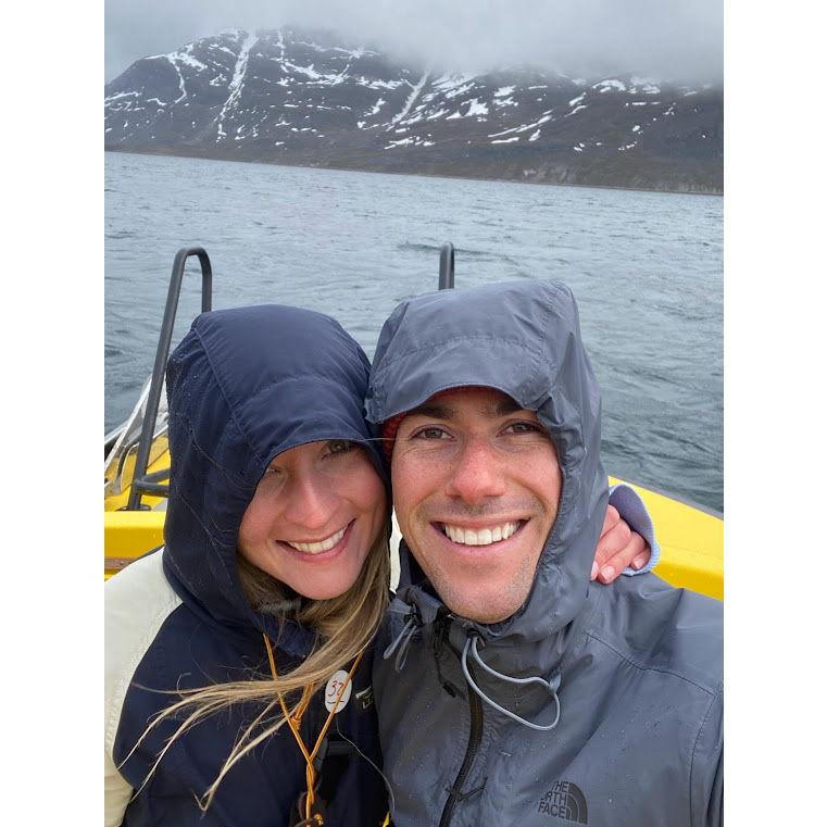 Whale watching in Greenland