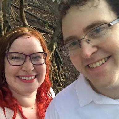 Post-wedding very-rained-on selfie <3