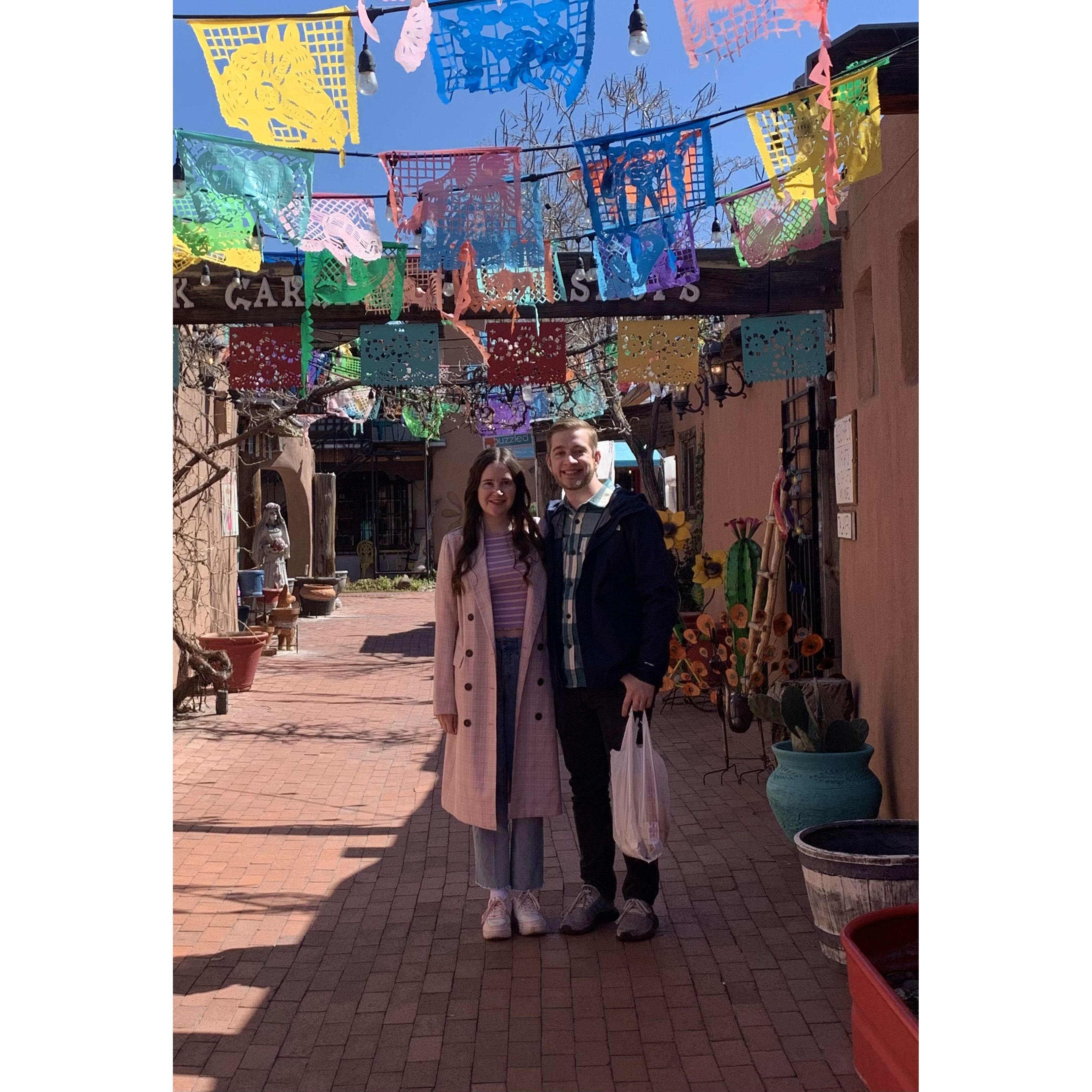 First time in ABQ together