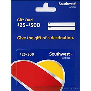 Southwest Airlines Gift Card