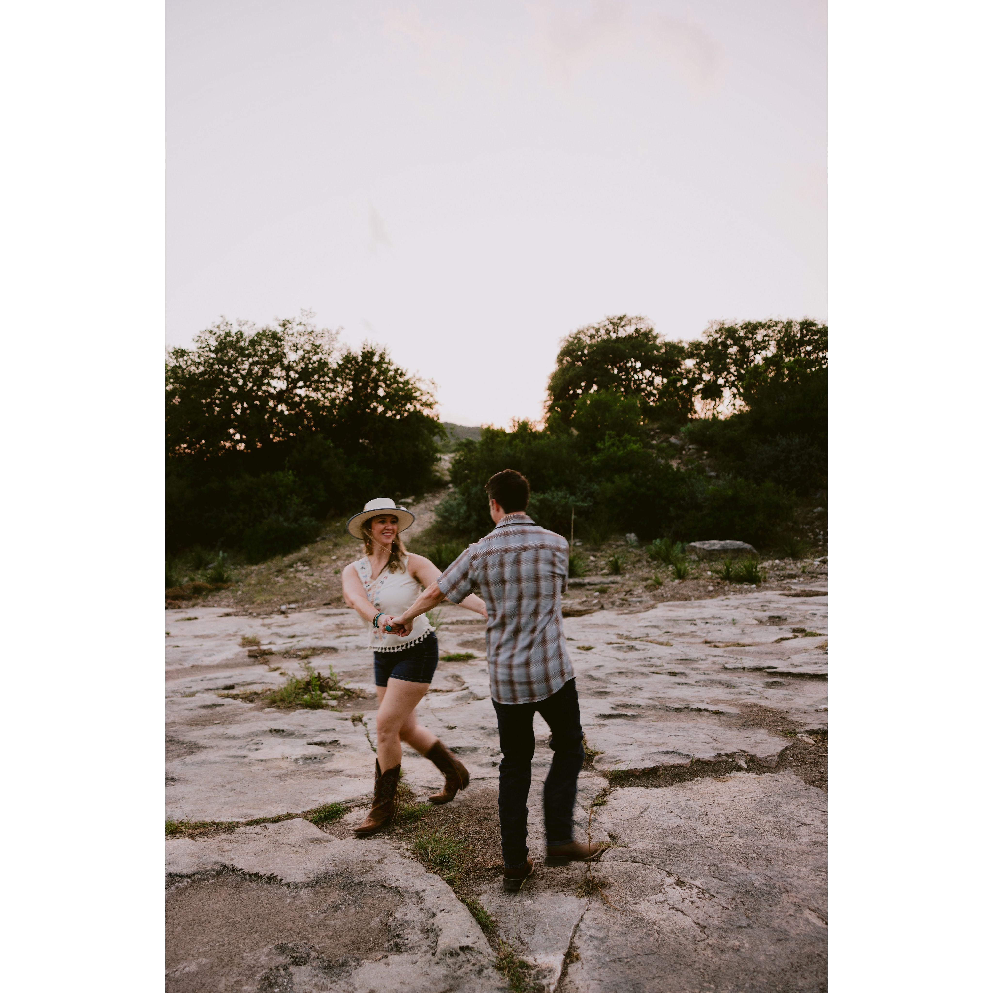 Camp Eagle Engagement Photos