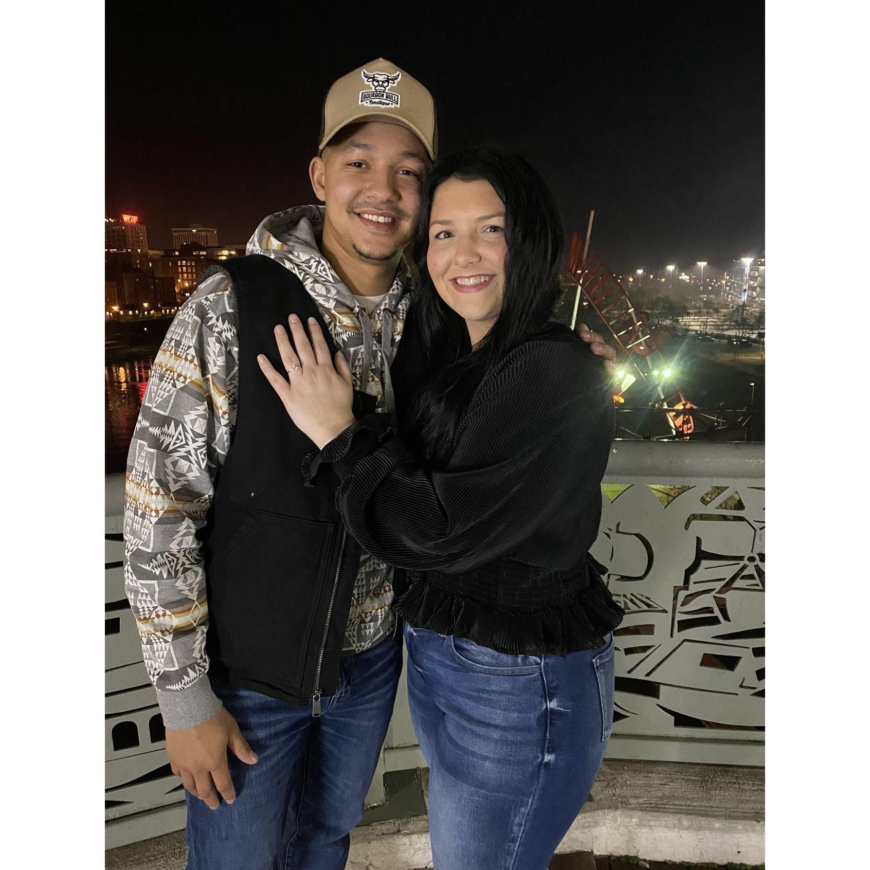 The year we got engaged, 2021 <3