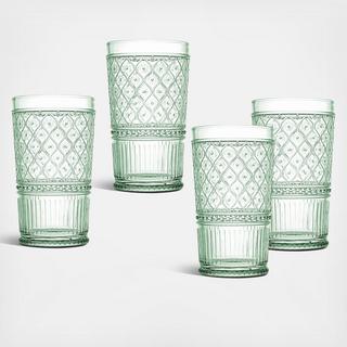 Claro Highball Glass, Set of 4