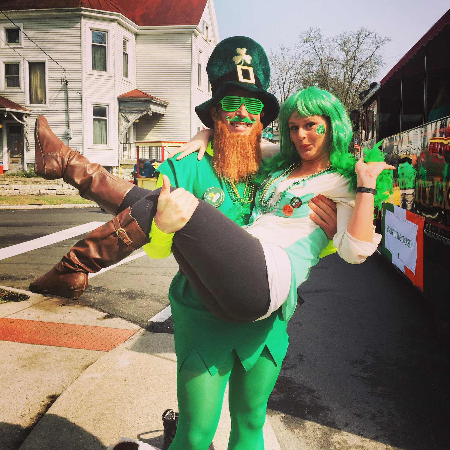 Our first St/ Patty's Day