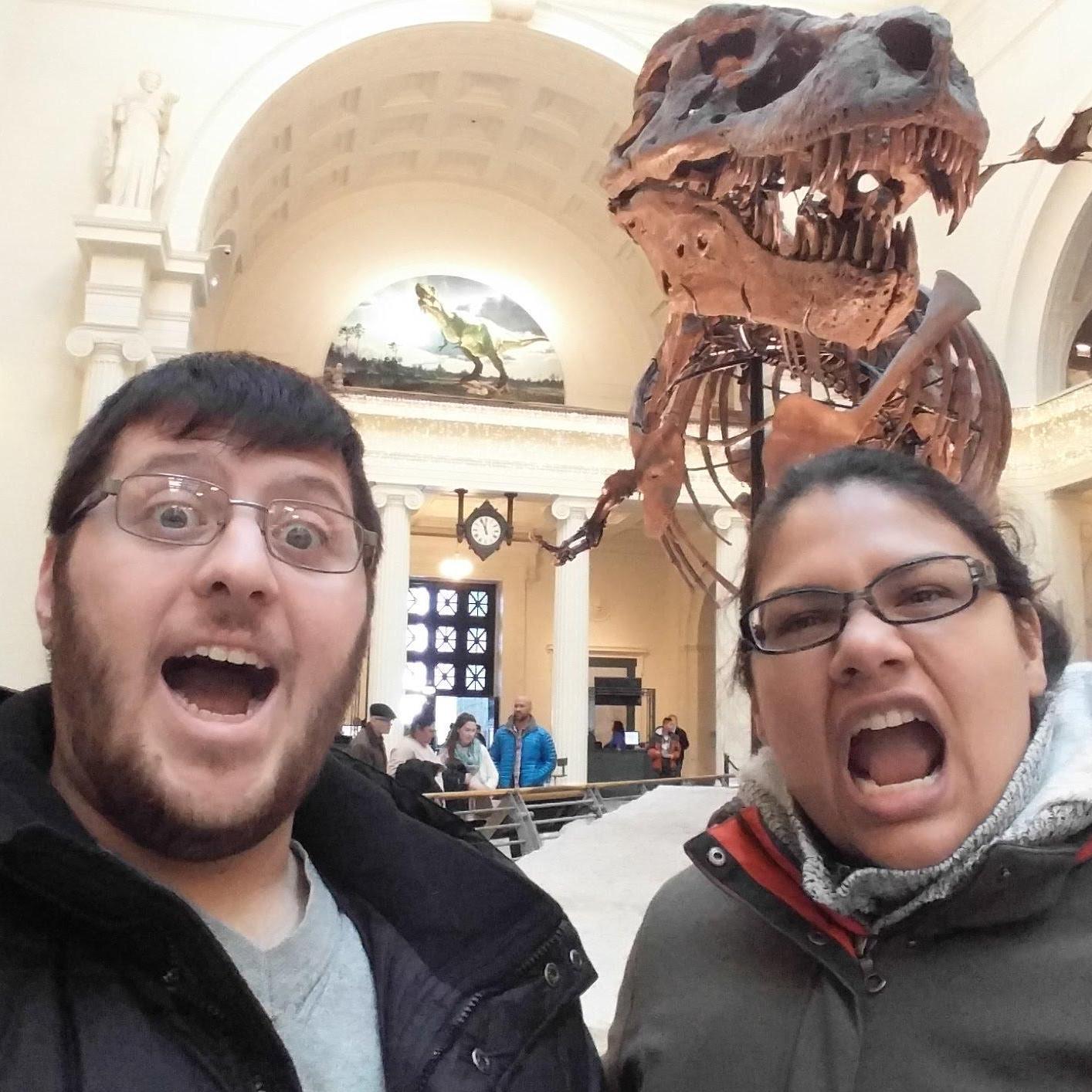 At the Chicago Natural History Museum!