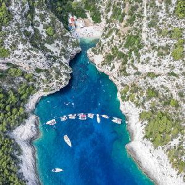 Blue Caves and Paklinski Islands Excursion