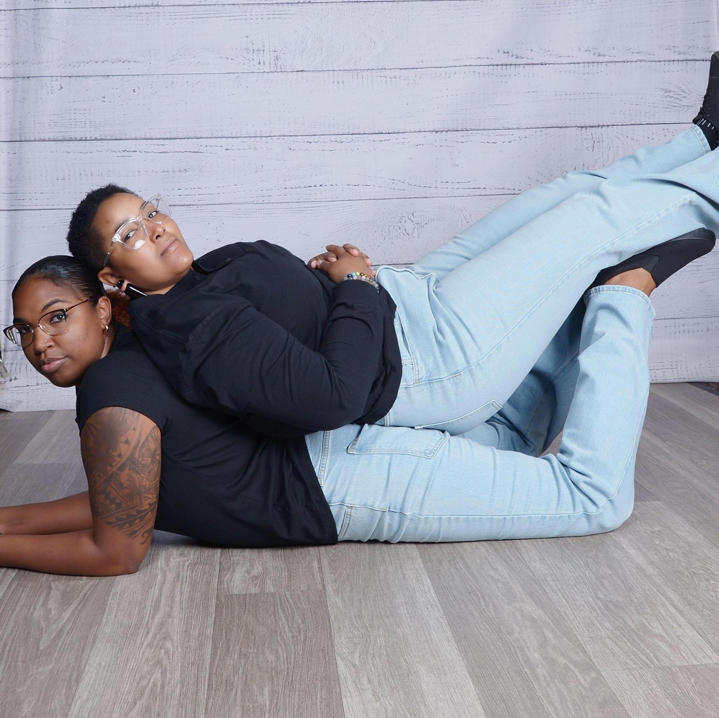 First photoshoot--had to make it an awkward one!
