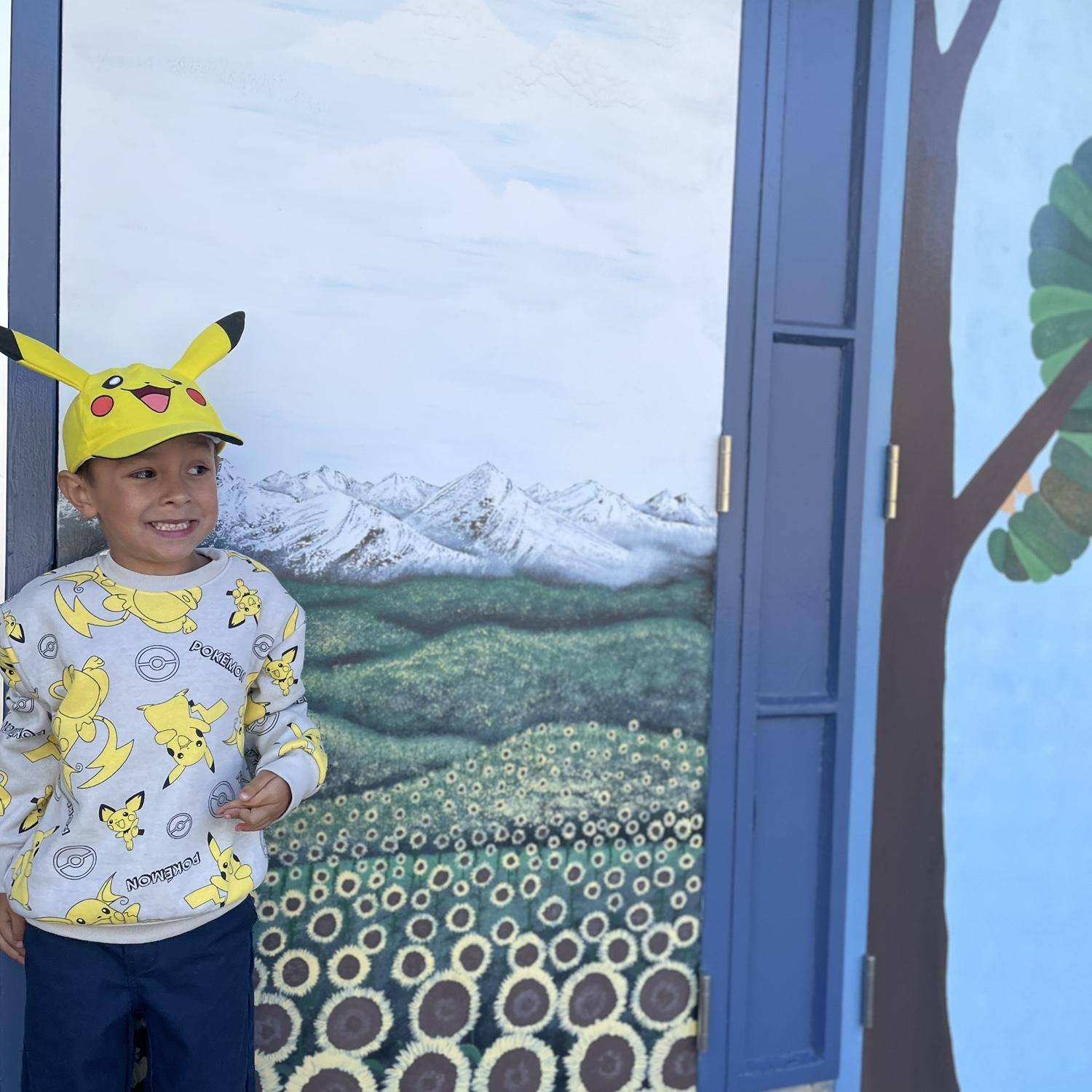 I spy a wild Pikachu