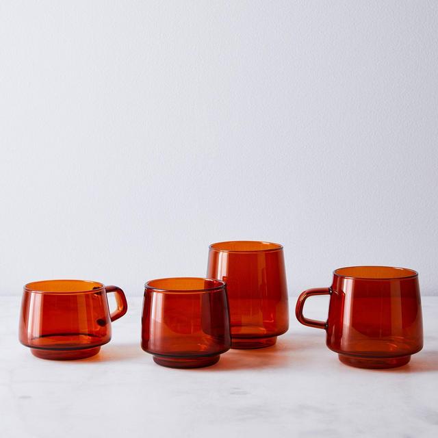 Kinto Sepia Amber Glasses (Set of 2)