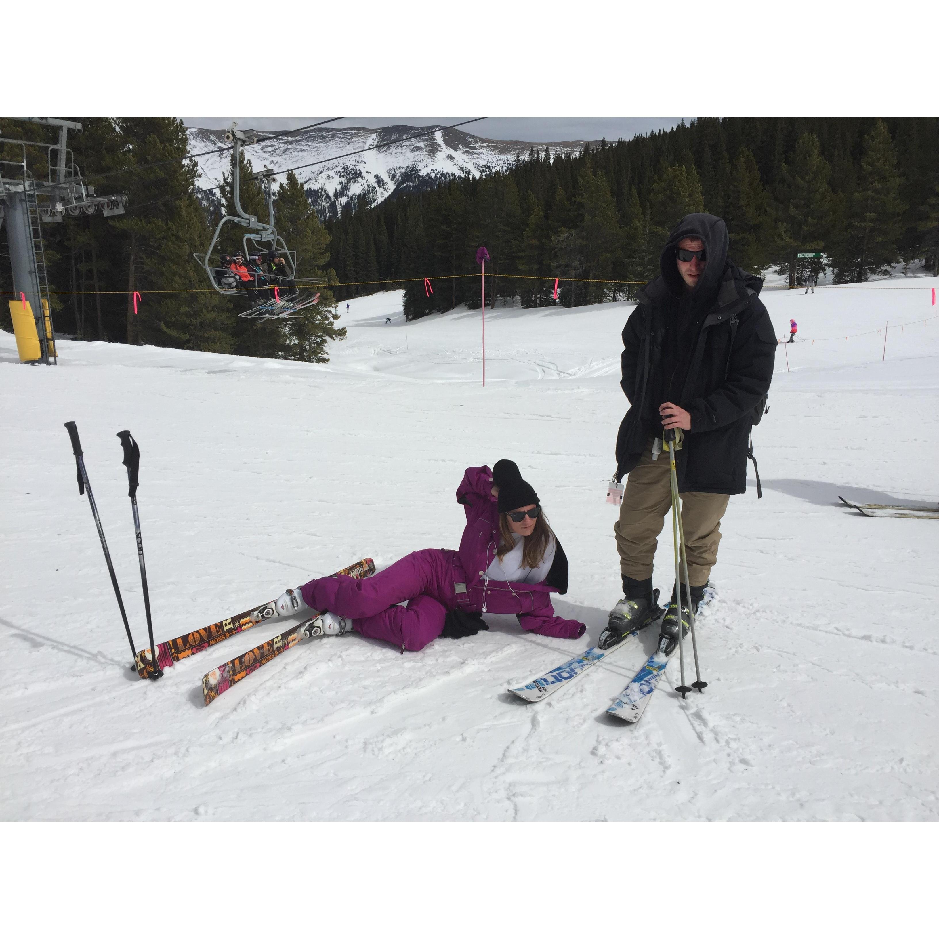 Breckenridge ski trip, 2014