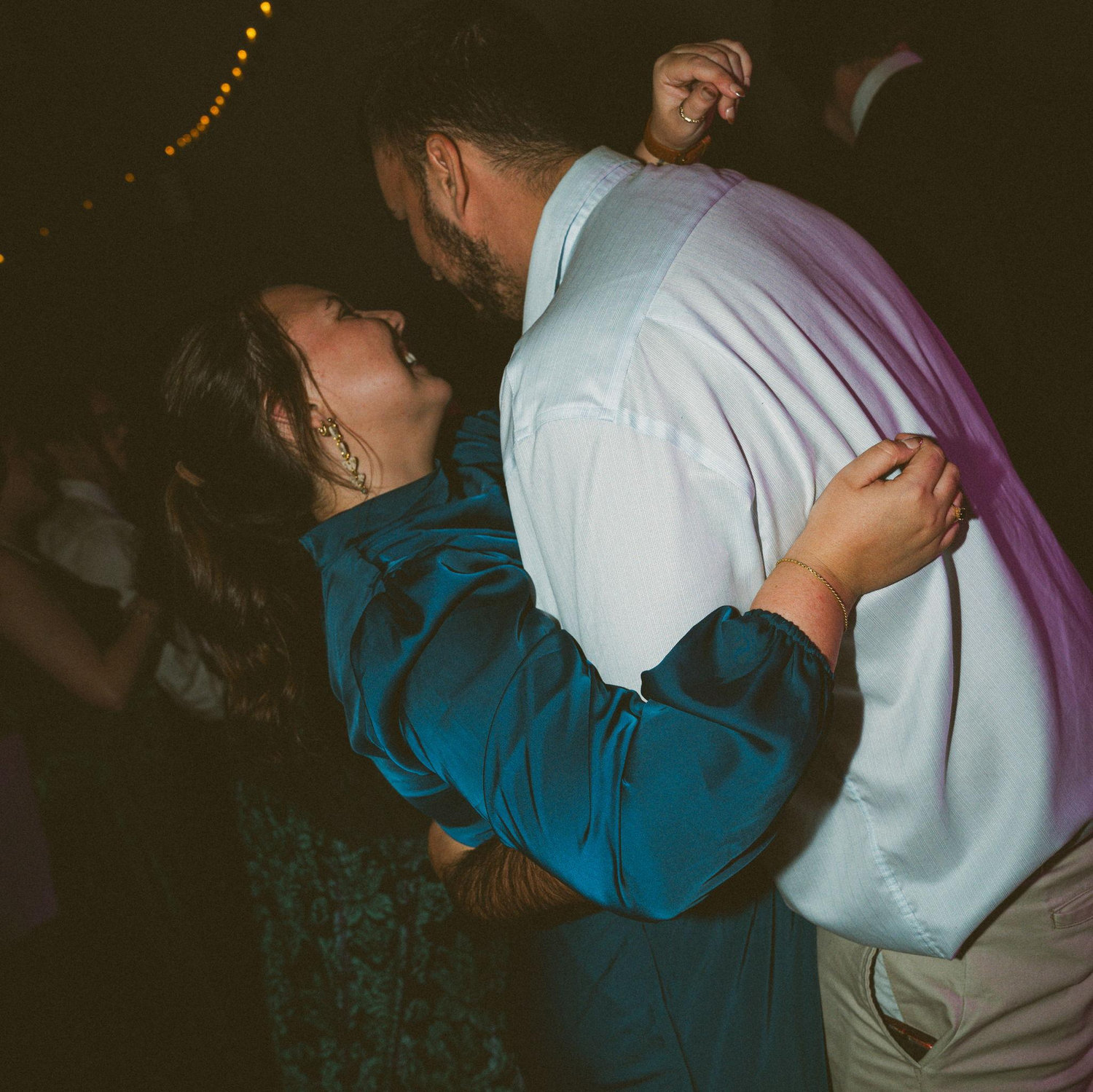Dancing at our friend's wedding November 2024