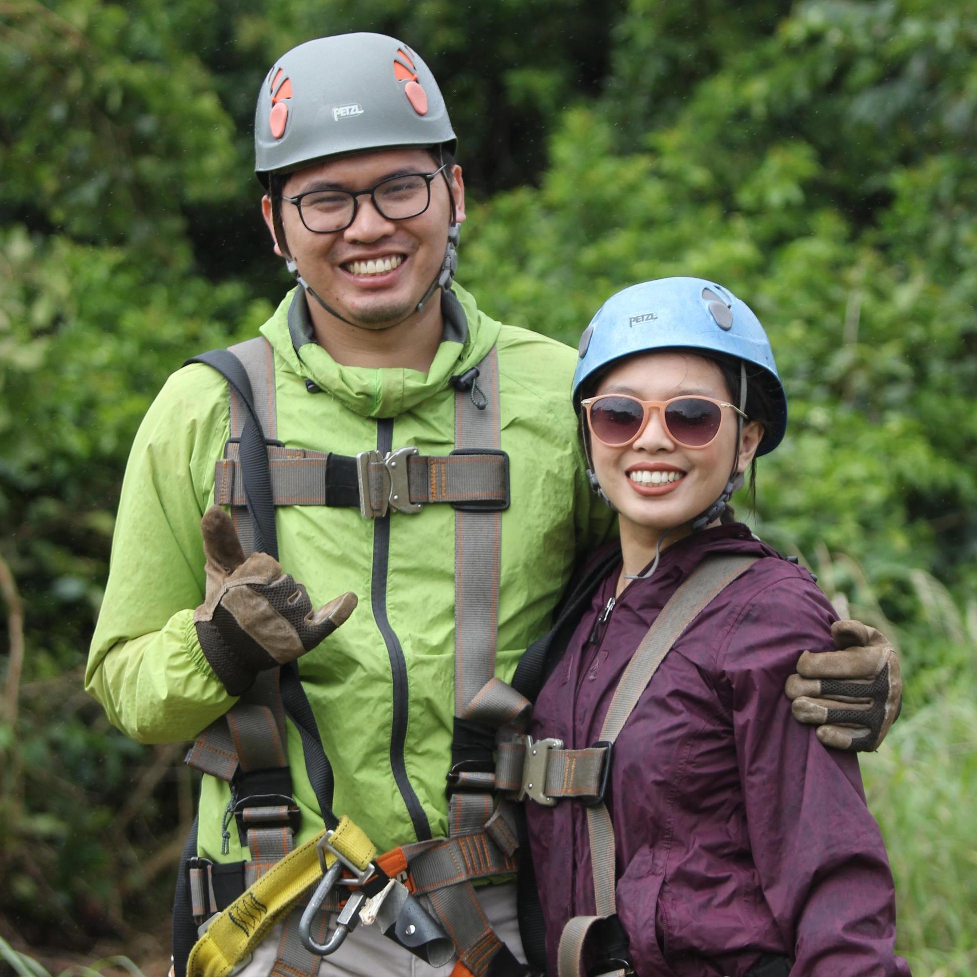 Ziplining in Maui in 2018!