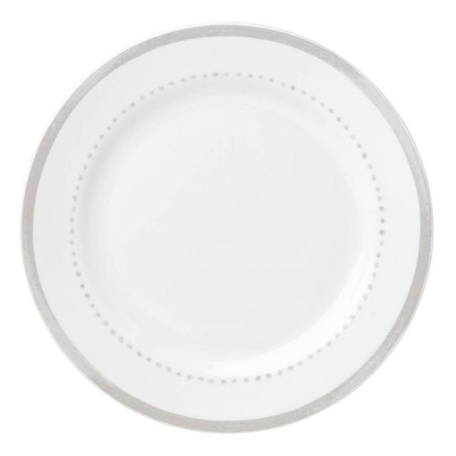 kate spade new york Charlotte Street™ West Dinner Plate in Grey