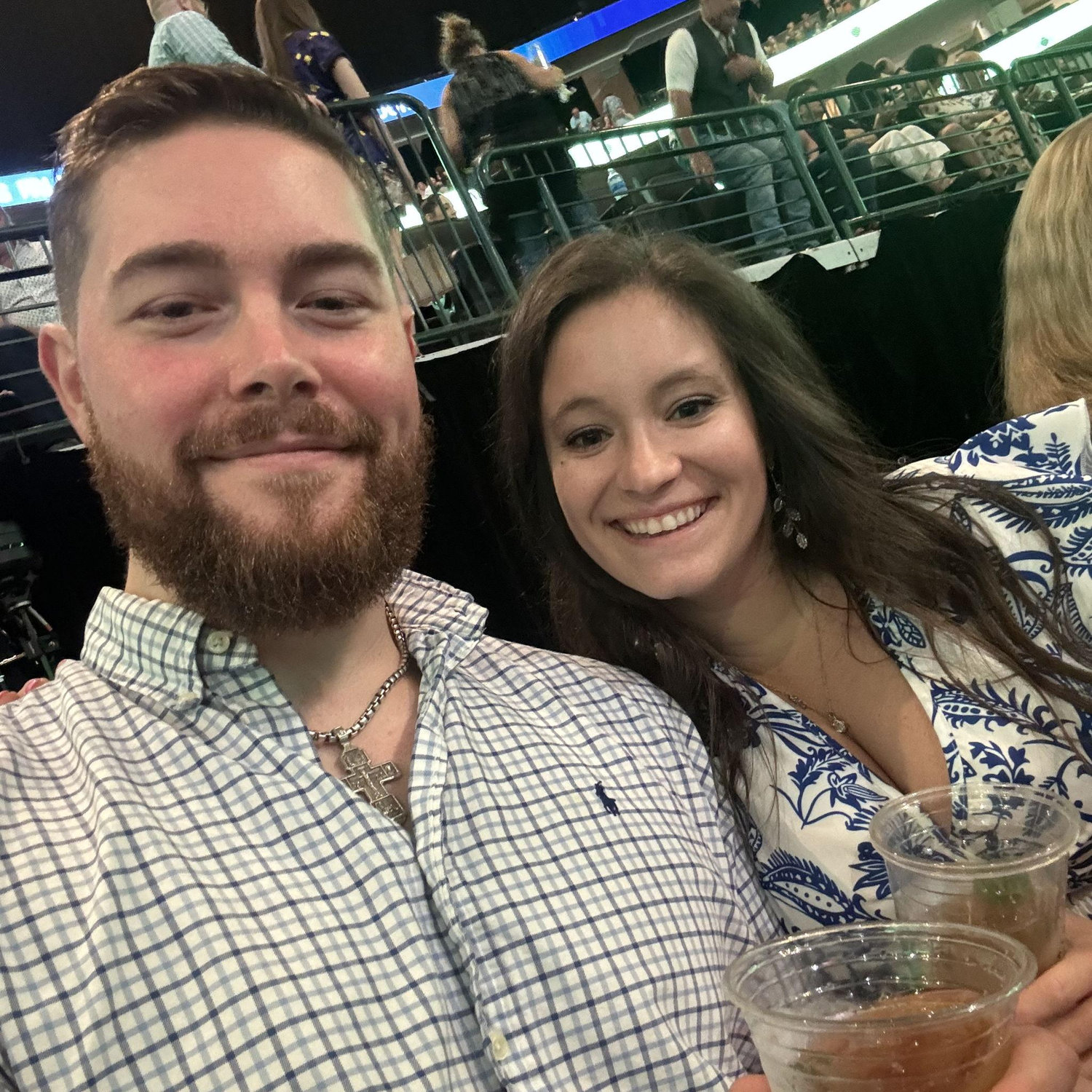 Tristan surprised Jenn with tickets to see our favorite comedian, Sebastian Maniscalco!