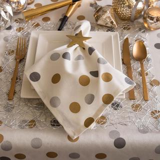 Metallic Confetti Tablecloth