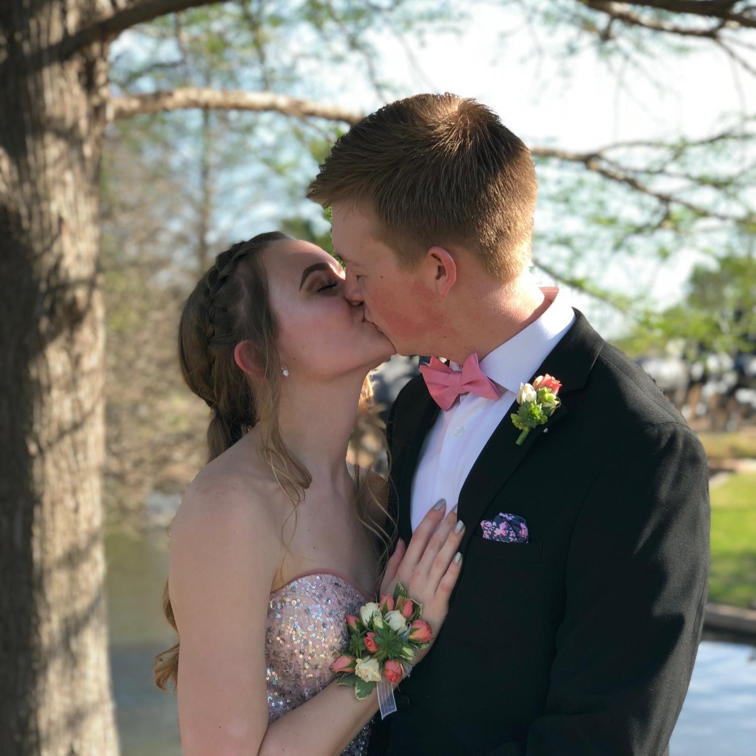 Prom 2018! Gabe’s junior year, Kashyn’s sophomore year