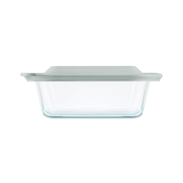 Pyrex Deep Dish Baker with Lid, 8" x 8"