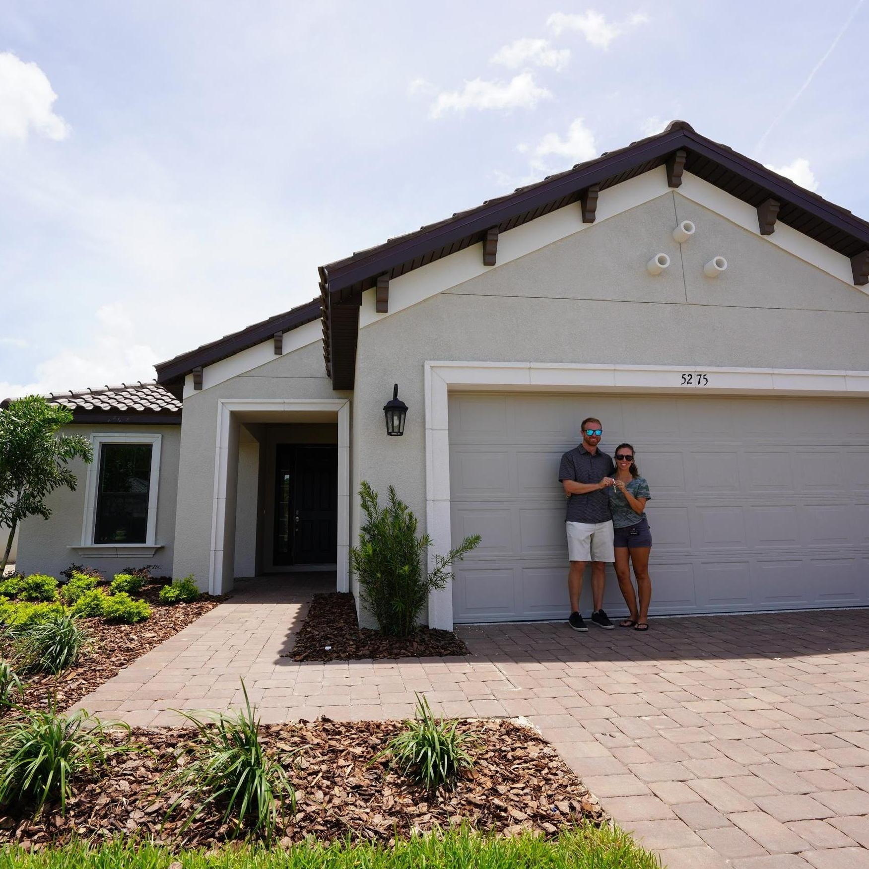 Our new home built from the ground up!