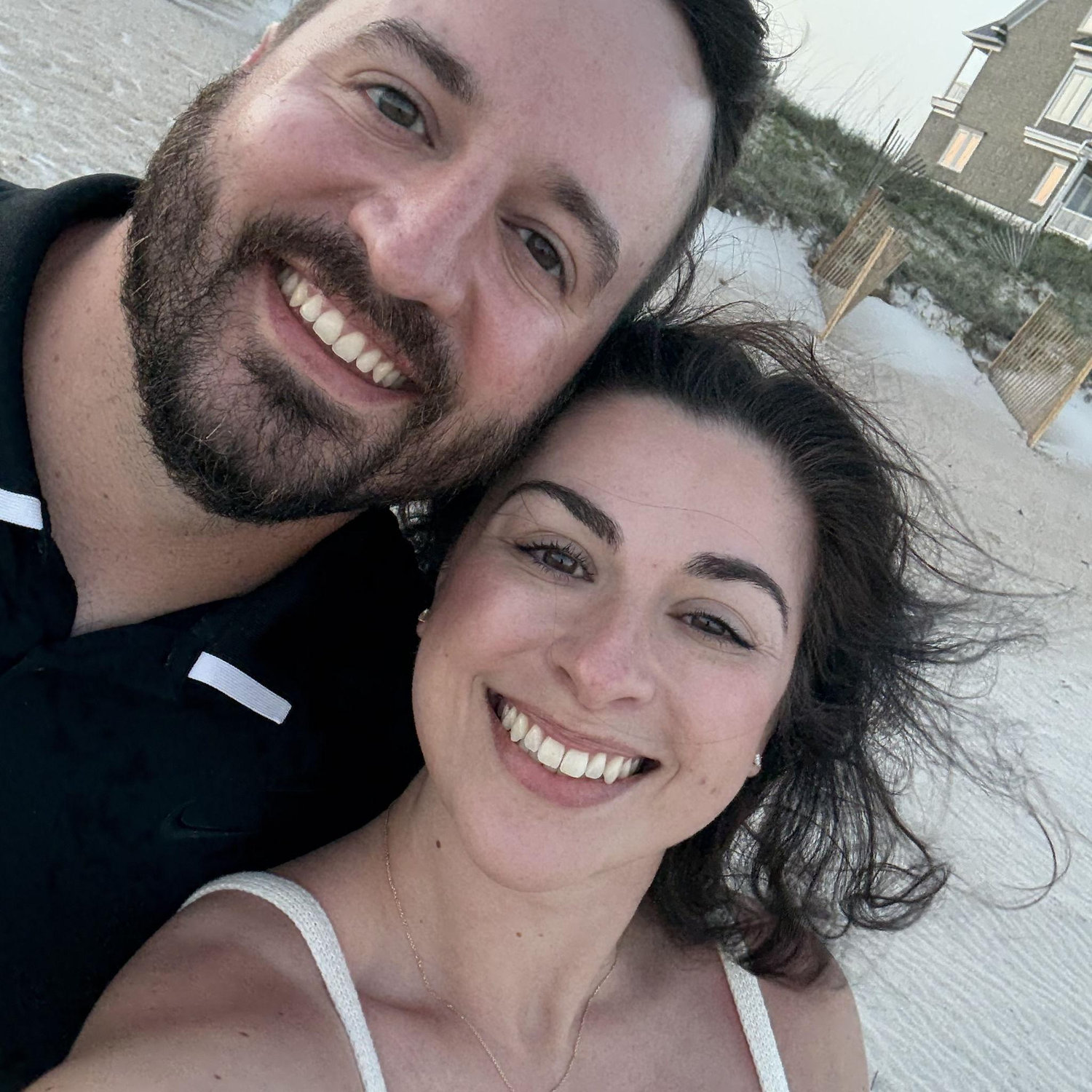 We got engaged right after we took this photo!
