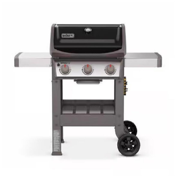 Weber Spirit II E-310 3 Burner Liquid Propane Grill Black