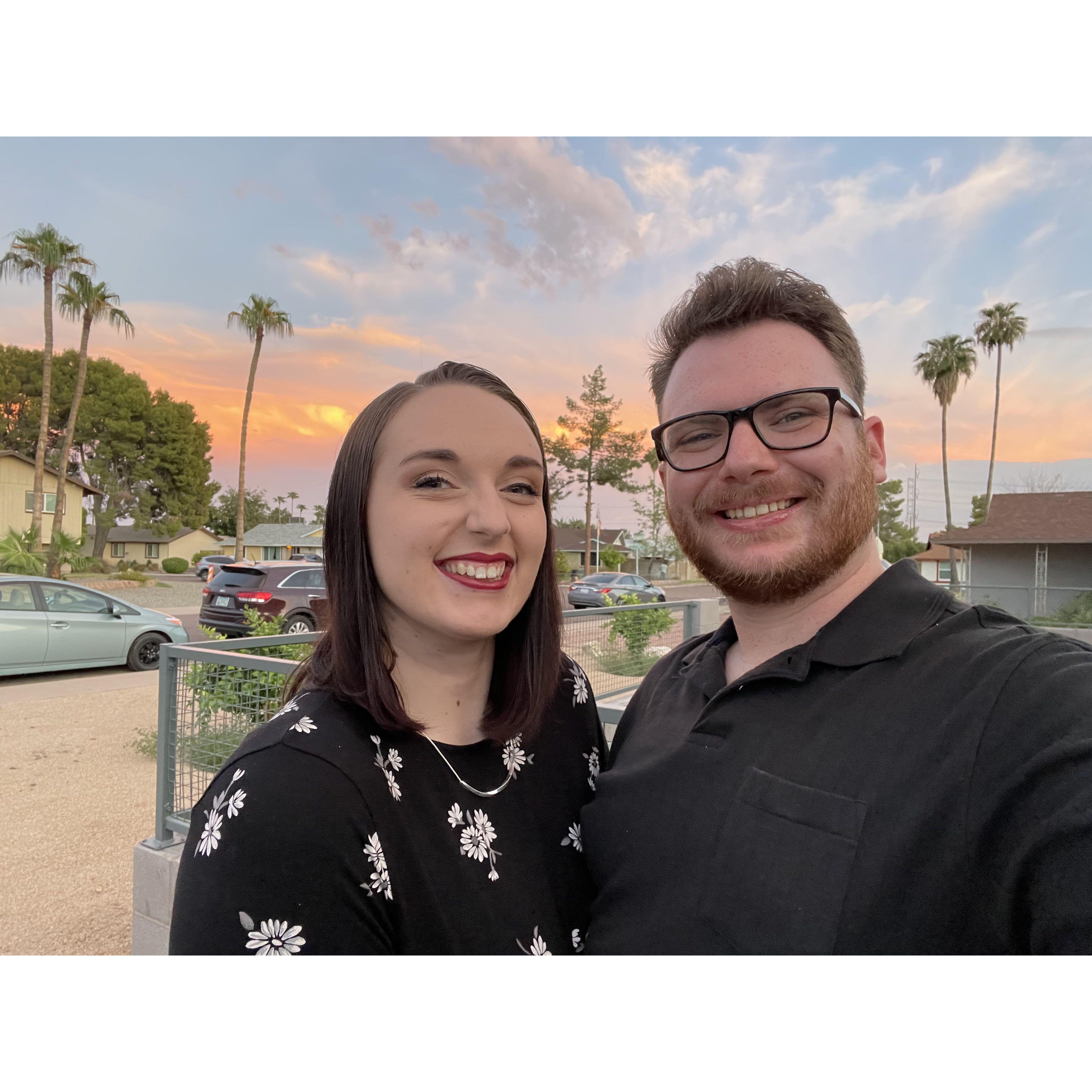 8.25.2021 Taken the night we first said "I love you" to each other! We choose the same moment to say it, but Ryan breathed faster and beat Sam to the punch.😉