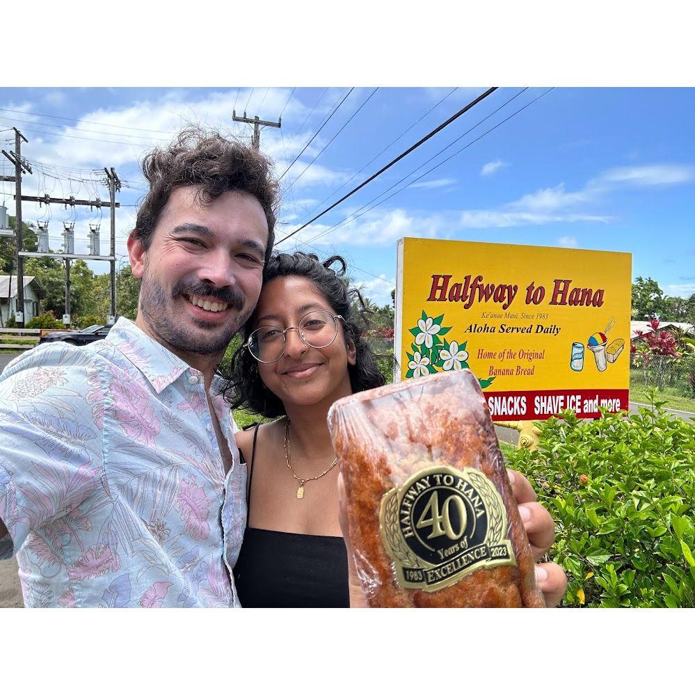 This was one of FIVE banana breads we procured in Maui. We were on a mission to find the best banana bread and we absolutely did...