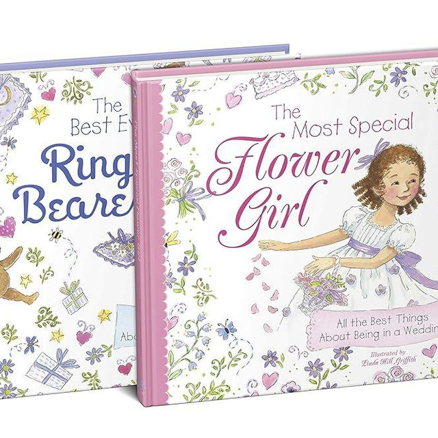 The Flower Girl and Ring Bearer 2-Book Wedding Gift Set: The Perfect Picture Books for the Littlest Members of Your Wedding Party (From Flower Girl Proposal to Photo Op!)