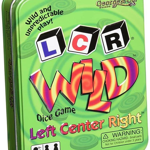 George and Company GEO0723 LCR (R) Wild Dice Game