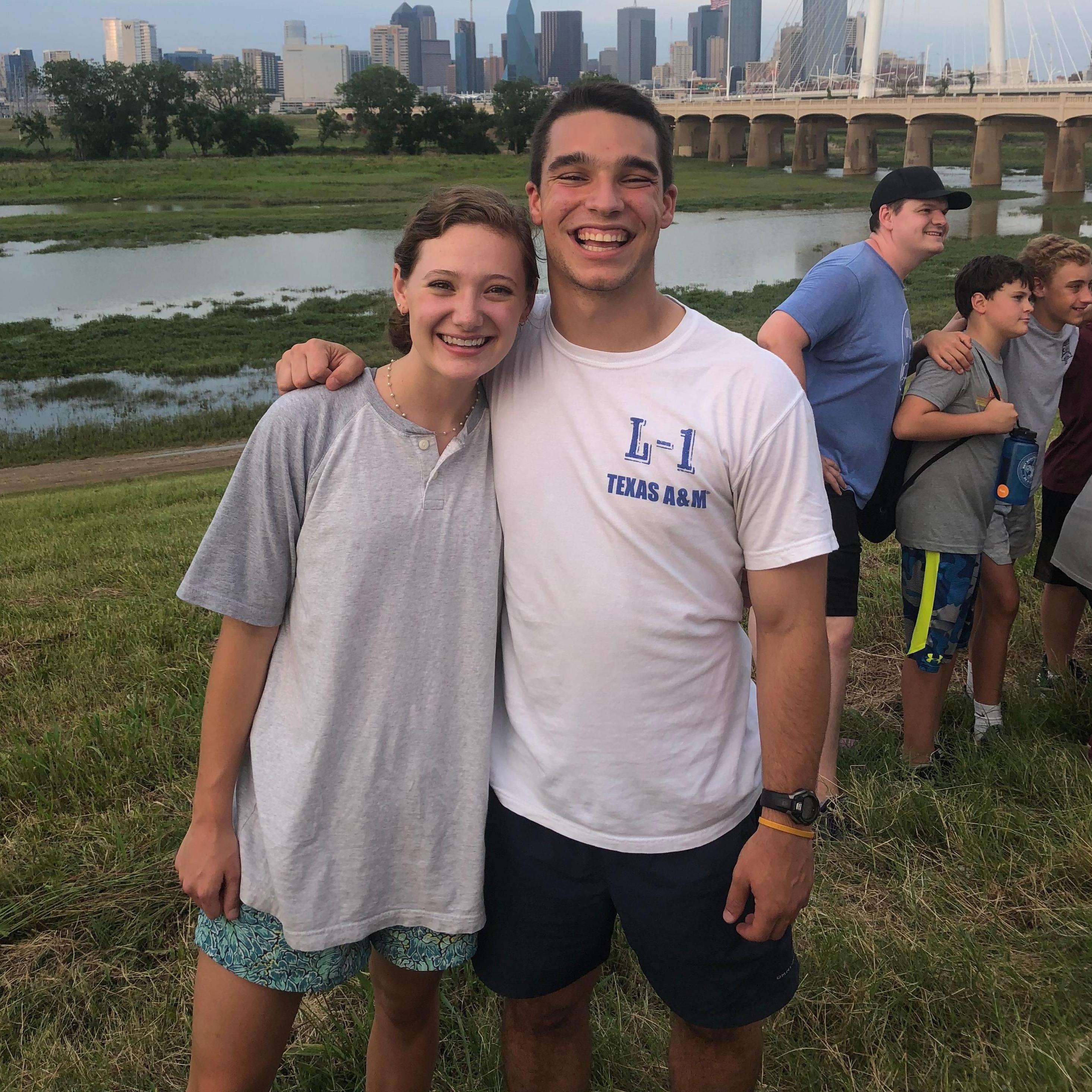 Summer 2019: We got to serve together for a week in South Dallas leading Junior High students on a mission trip!