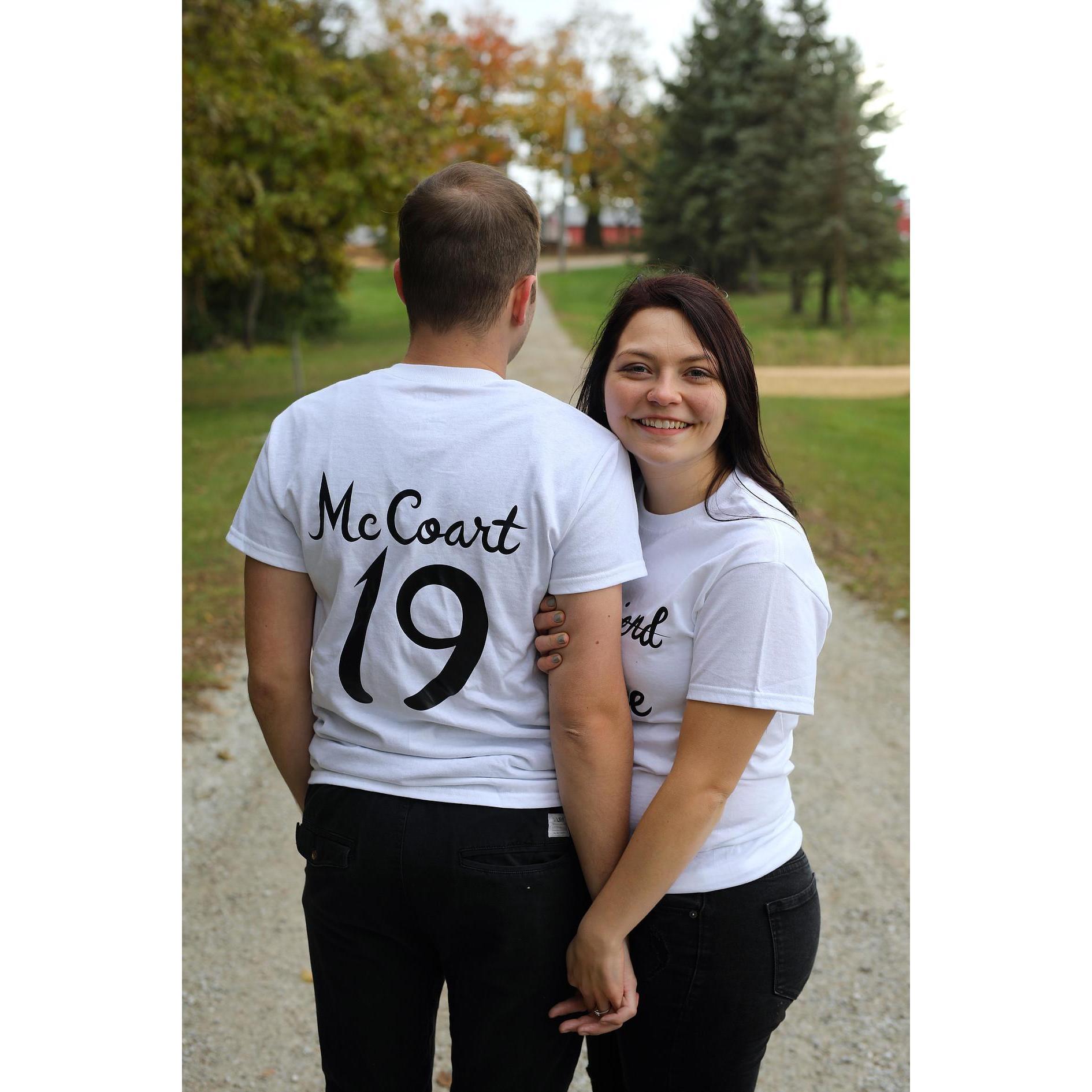 The shirts say it all in this one.
