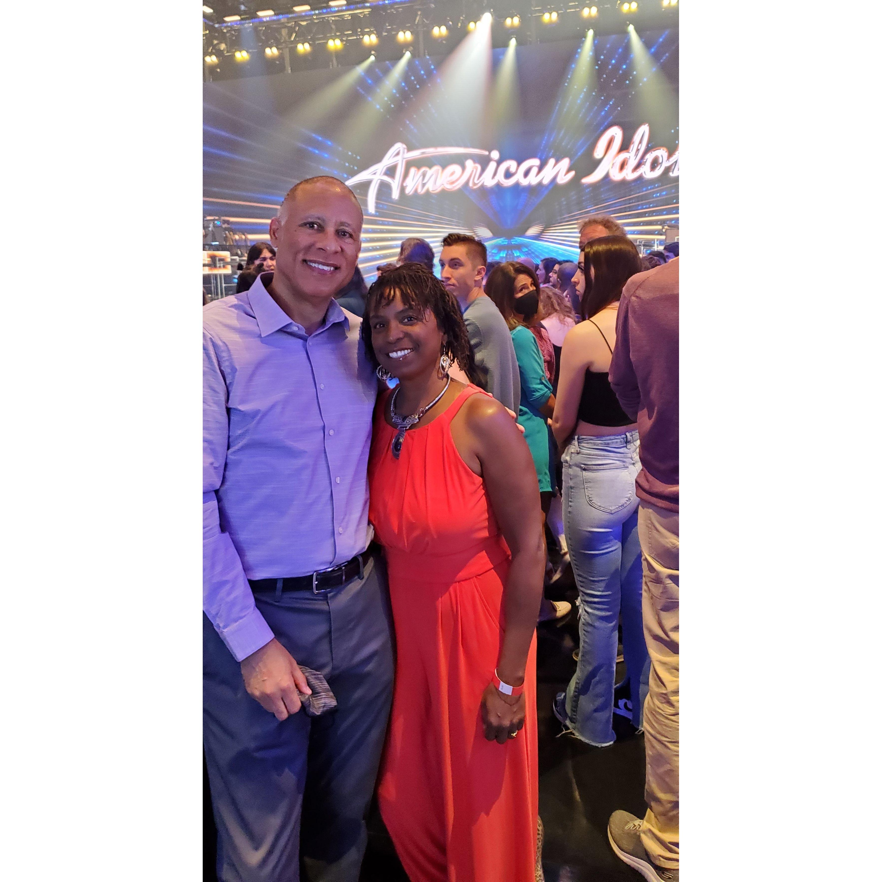 Studio audience for Live TV show - "American Idol" in Burbank, CA
