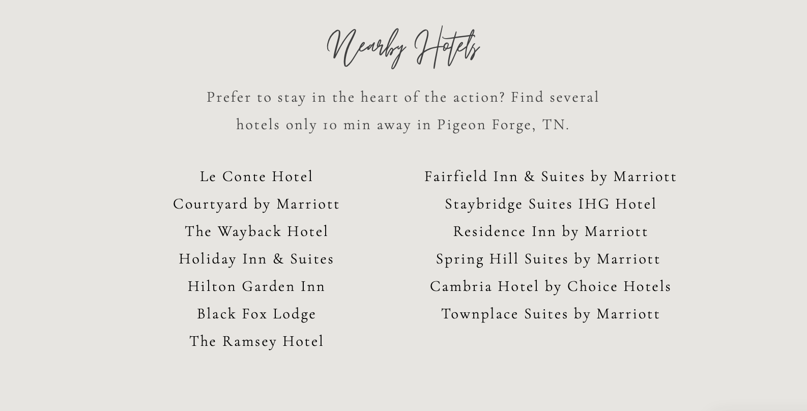 The Wedding Website of Talyr Hall and Austin Gardoski