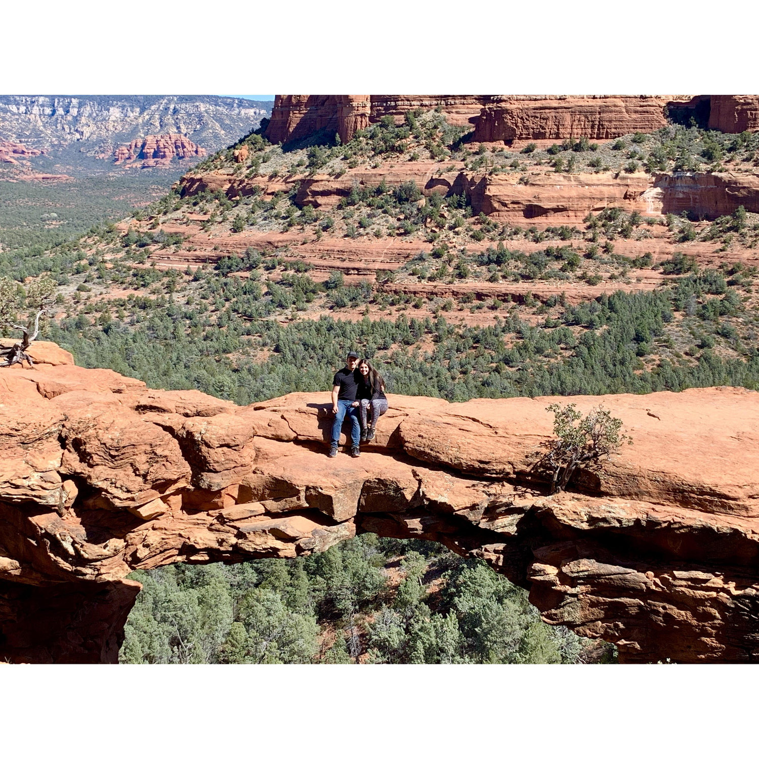 Hiking Devil's Bridge in Arizona!