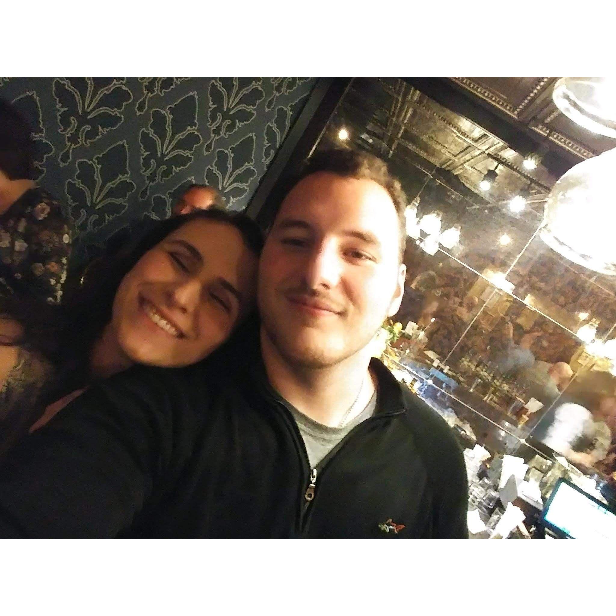 Our first picture together