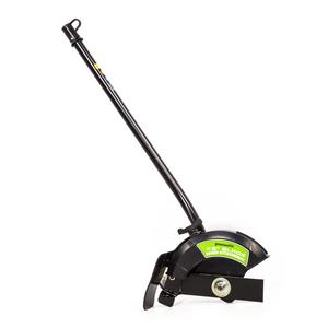 Greenworks EDA75 7.5&quot;, Edger Attachment, Black and Green