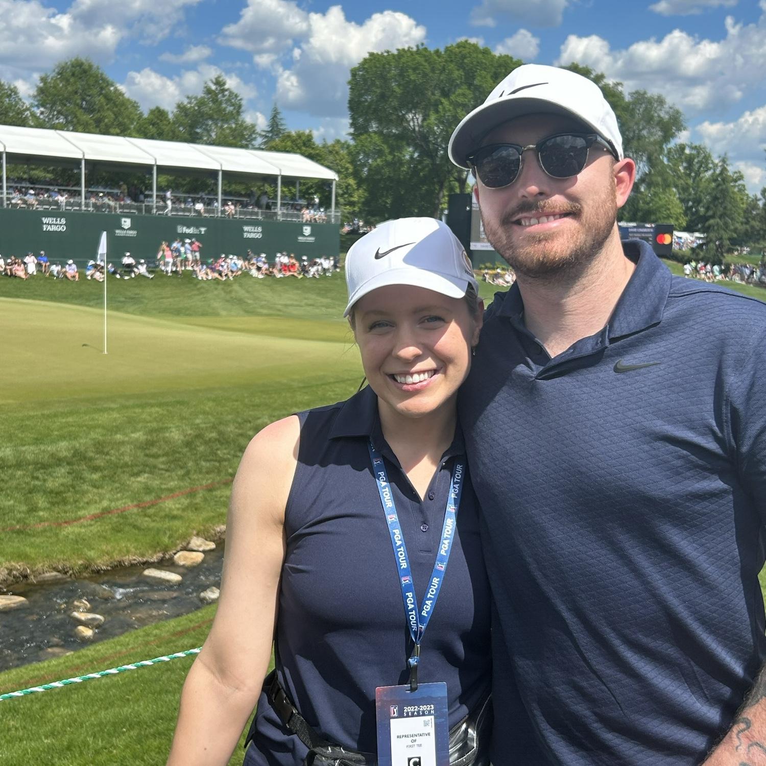 May 2023 -
unintentionally matching at the President’s Cup at Quail Hollow