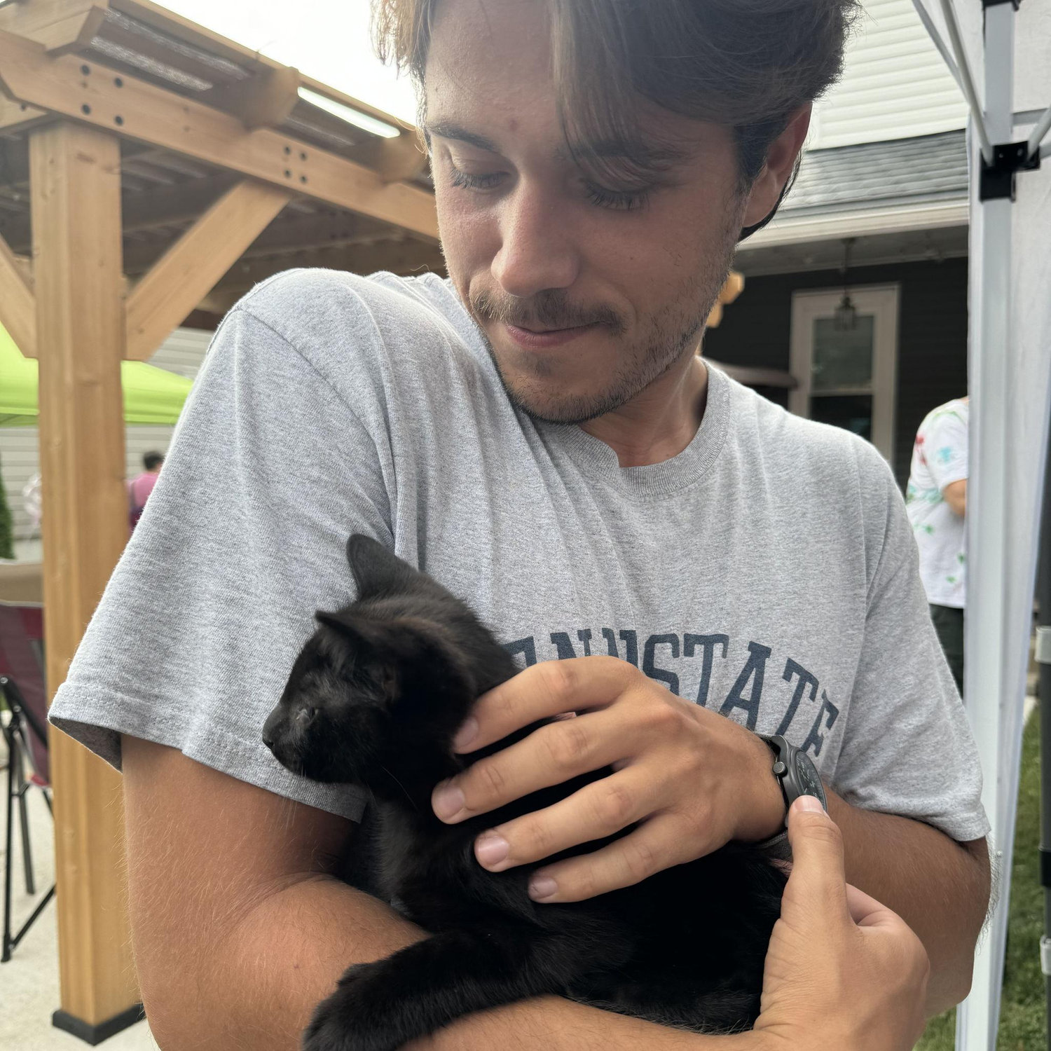 Welcoming Cobweb home! June 2024.