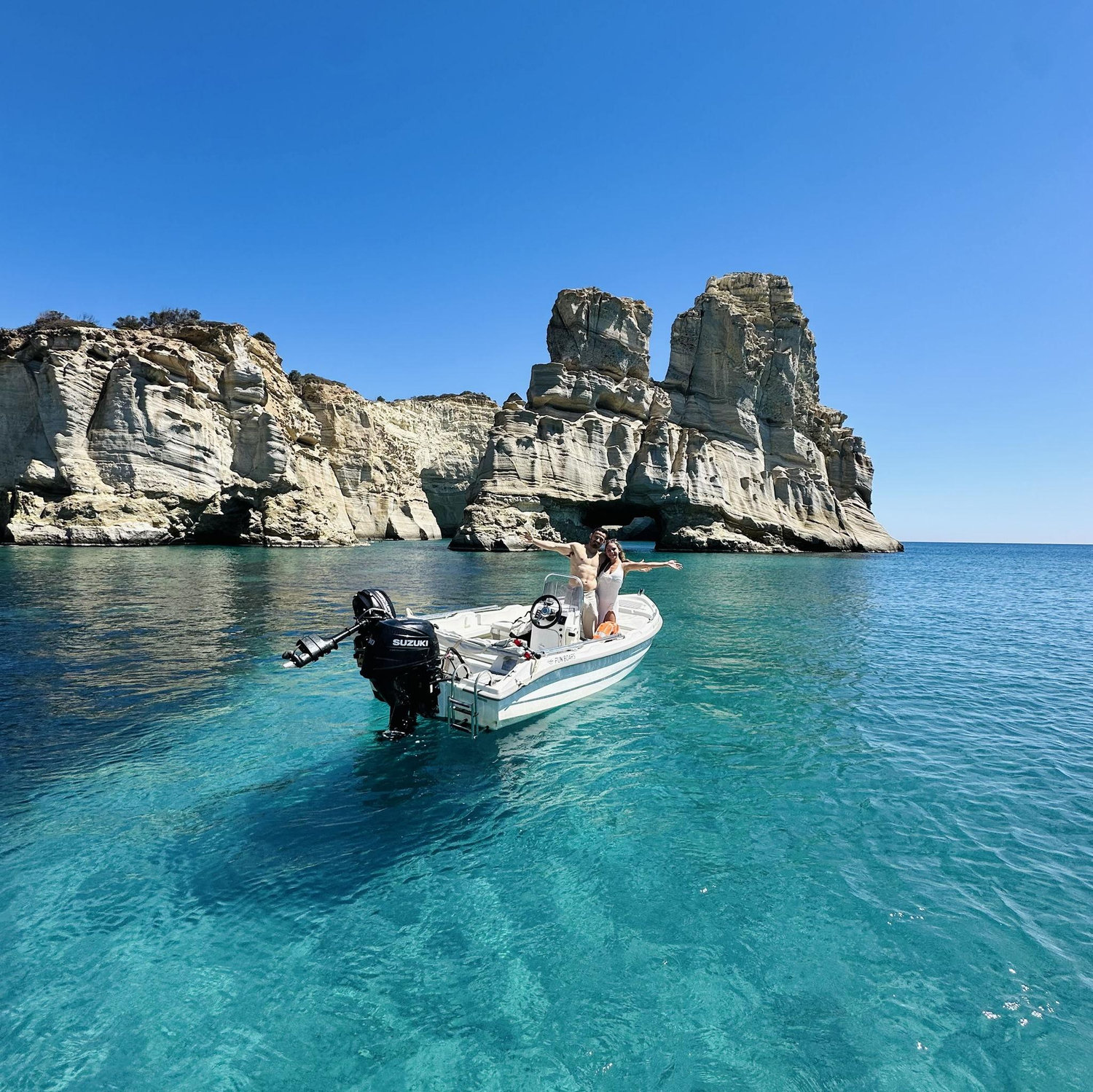 Kleftiko, Milos, Greece