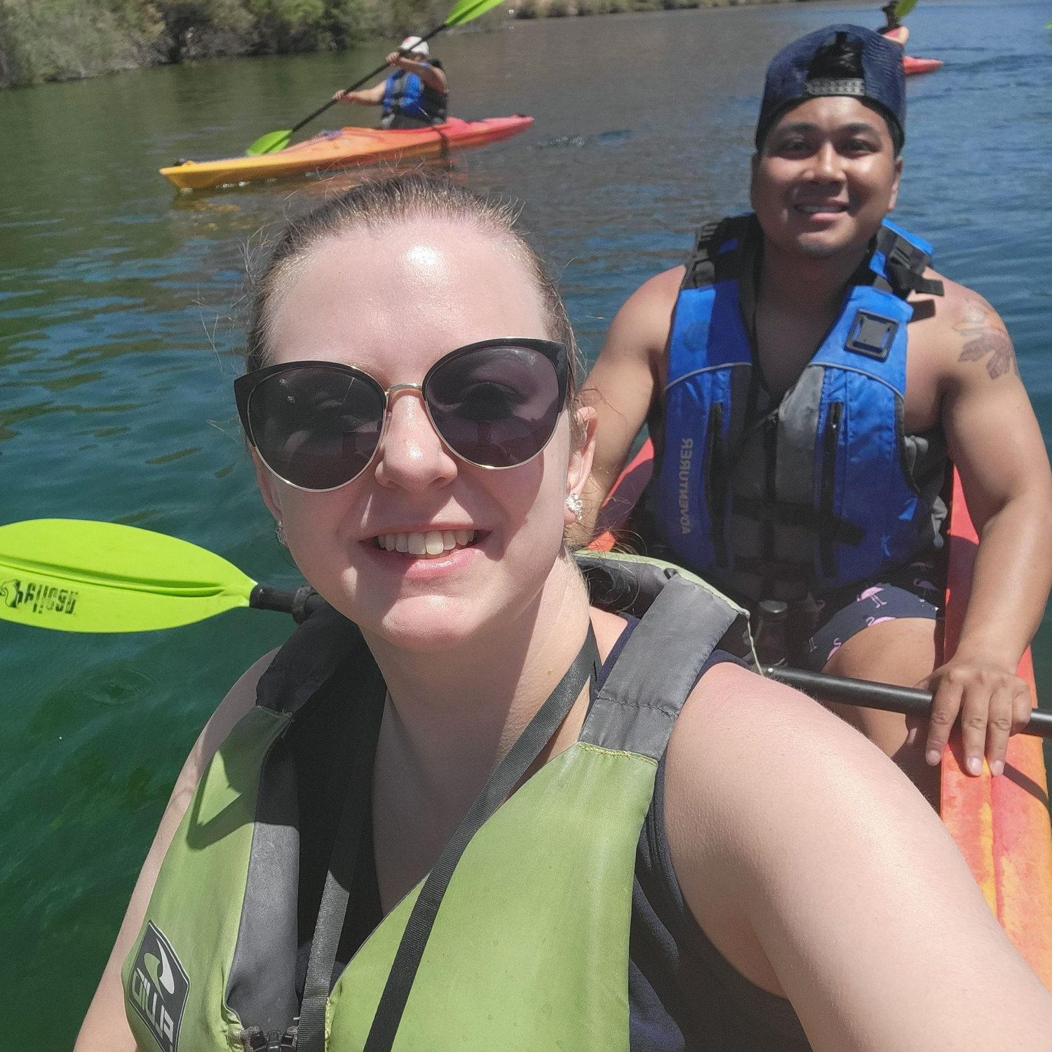 Kayaking on the Colorado River - 2022
