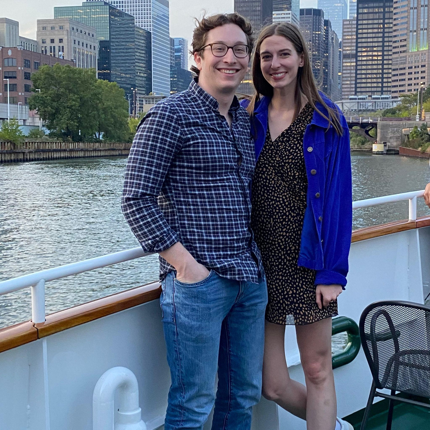 Architecture boat tour in Chicago!