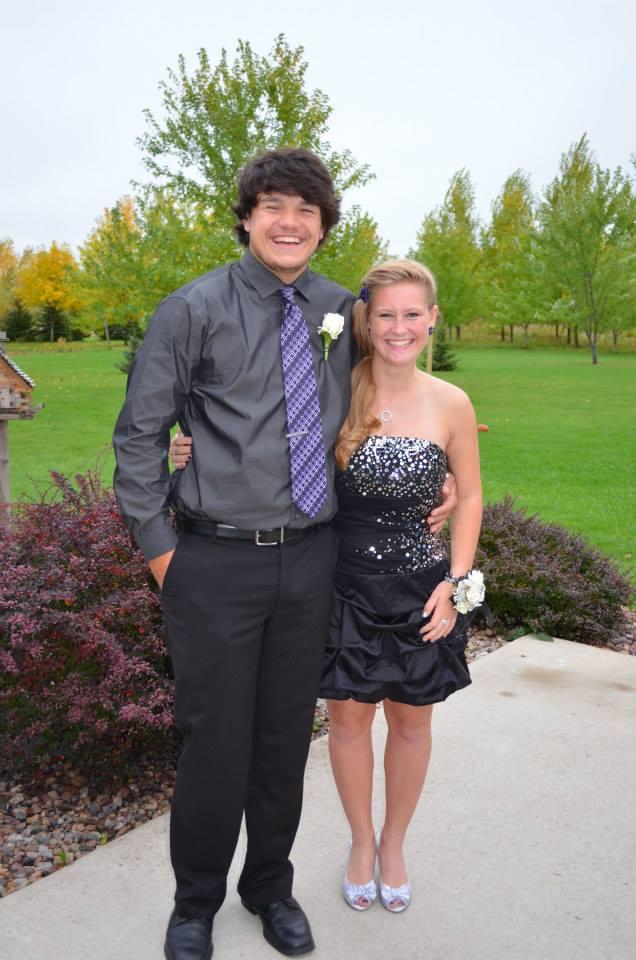 2013. Katie and I went to 2 homecoming dances and 2 snowball dances over the course of 2 years. Katie wore the same dress for every school dance.
