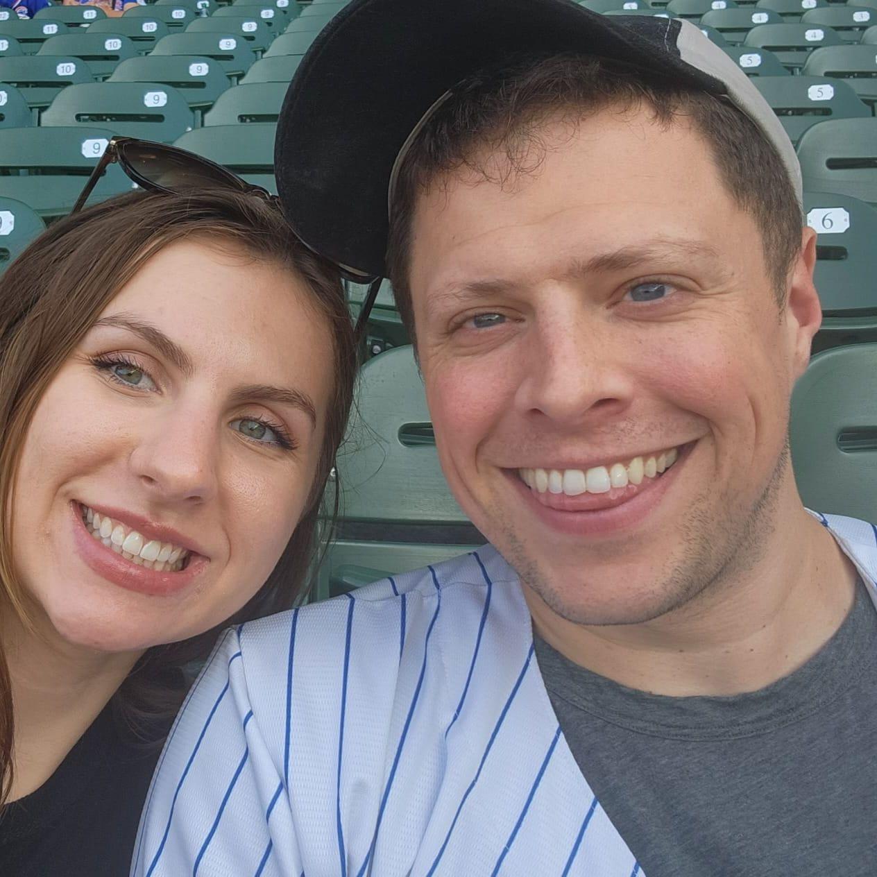 Take me out to the Cubs game. (Em & Step)