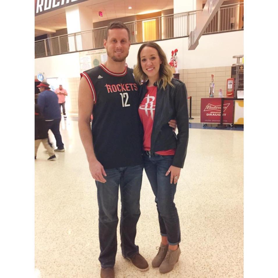 Our first photo together, January 2016